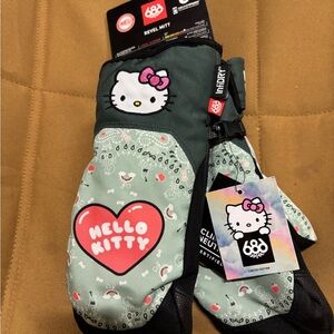 686 Green Mittens Accessories